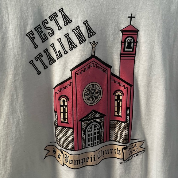 Vintage Festa Italiana Tee - Size Small - Picture 3 of 4